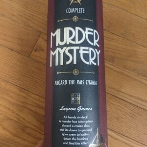 Murder Mystery Board Game - Red